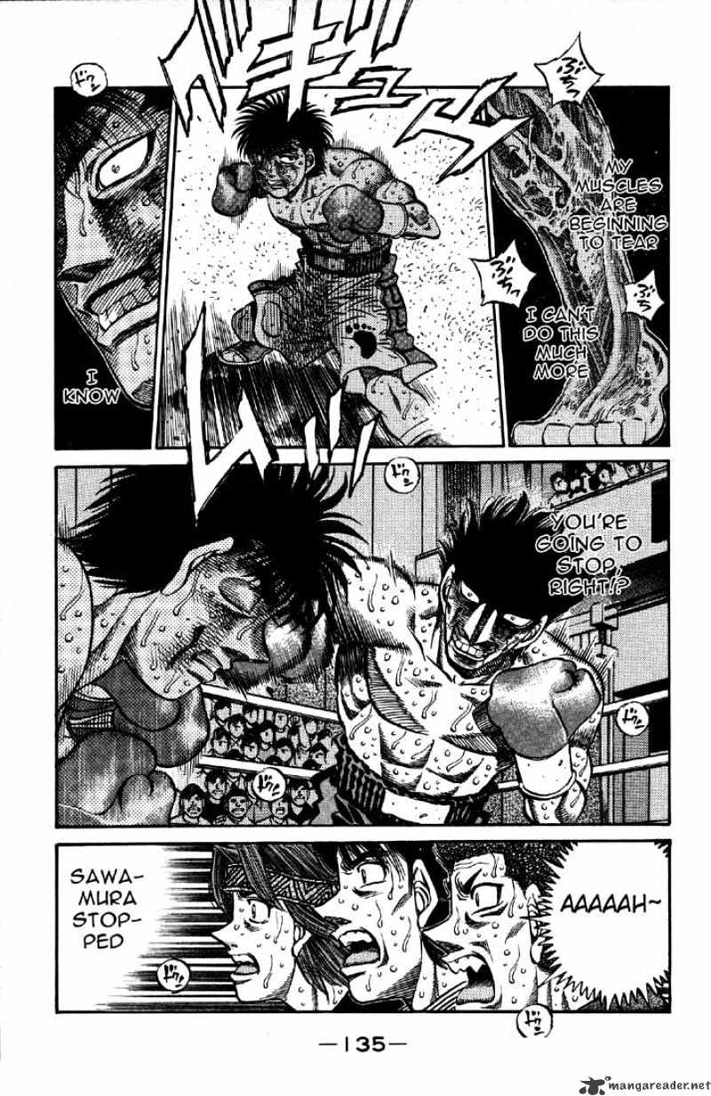 Hajime no Ippo: Fighting Spirit, Chapter 500 image 08